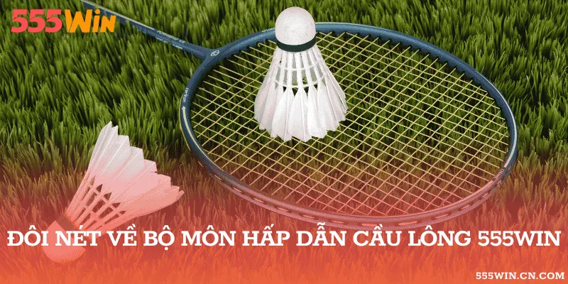 Đôi nét về bộ môn hấp dẫn cầu lông 555WIN